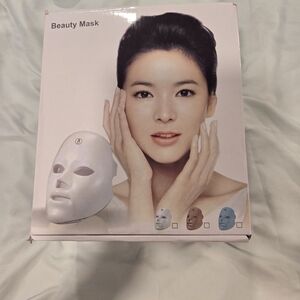 White LED Face Mask 7 Different LED Colors